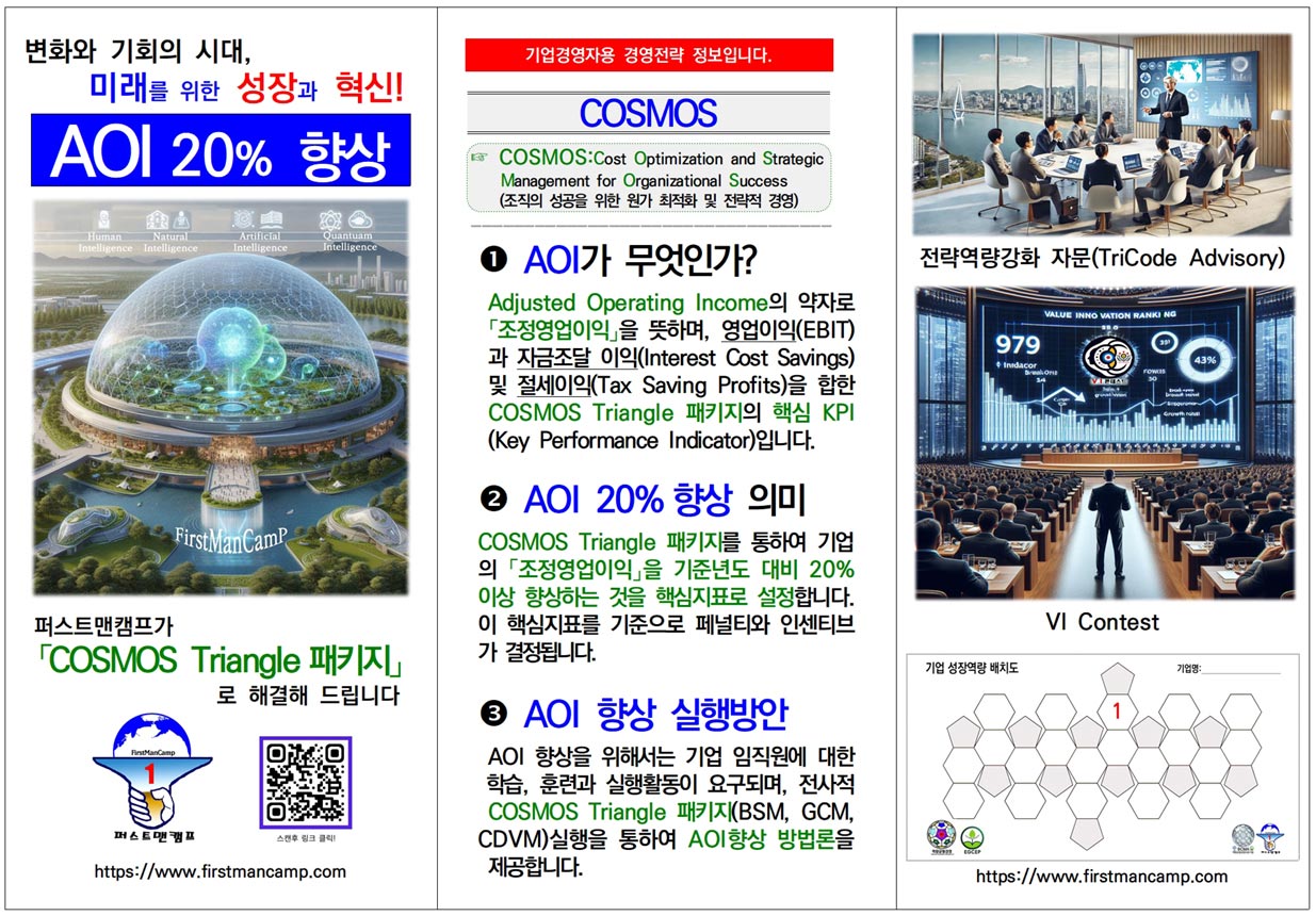COSMOS 트라이앵글 팩키지